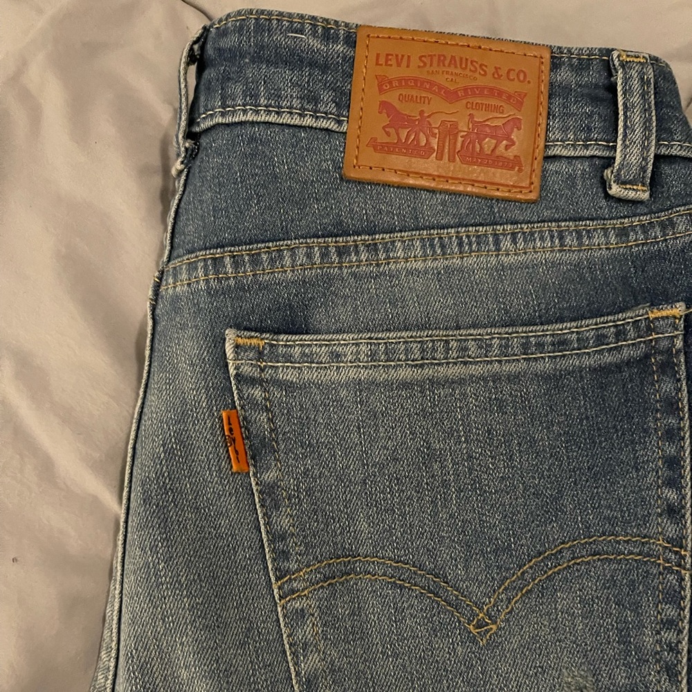 Levi orange tag skinny jeans